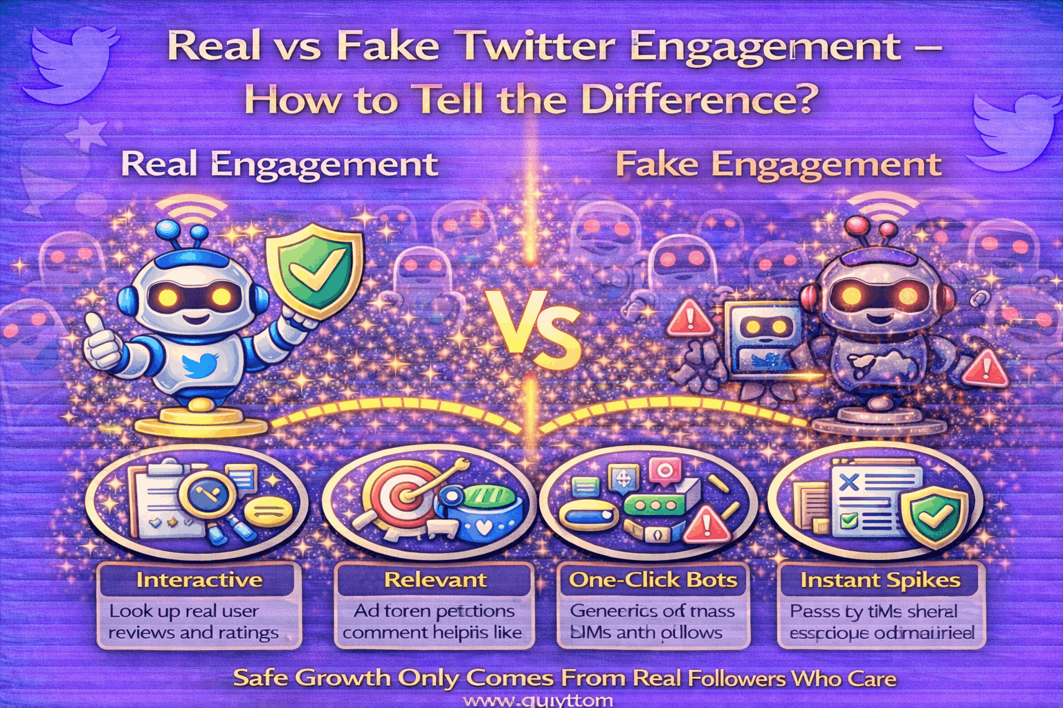 Real vs Fake Twitter Engagement - How to Tell the Difference ?