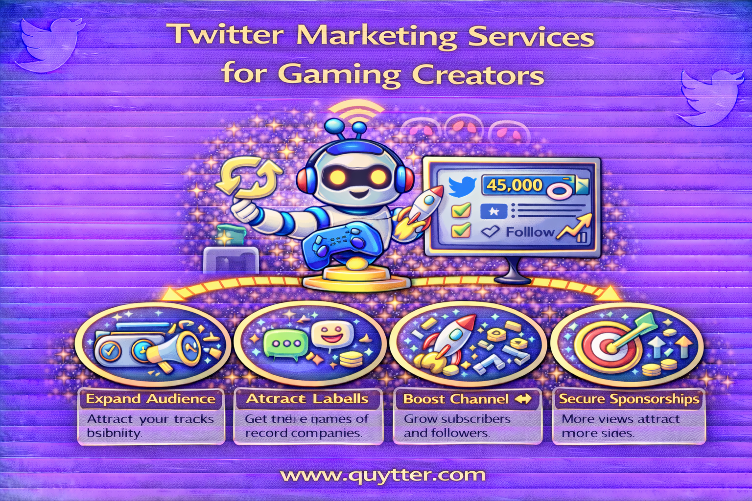Twitter Marketing Services for Gaming Creators