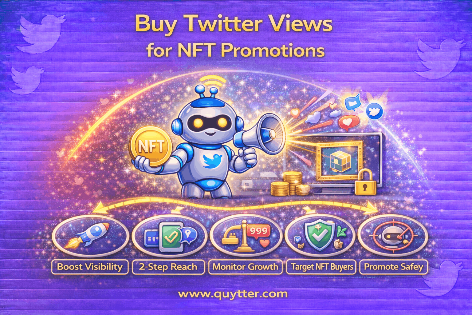 Buy Twitter Views for NFT Promotions