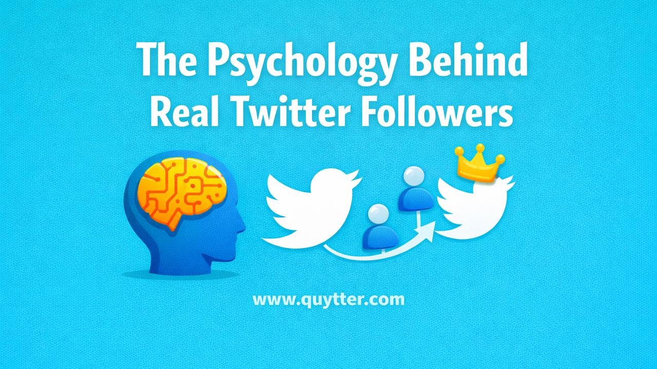 The Psychology Behind Real Twitter Followers