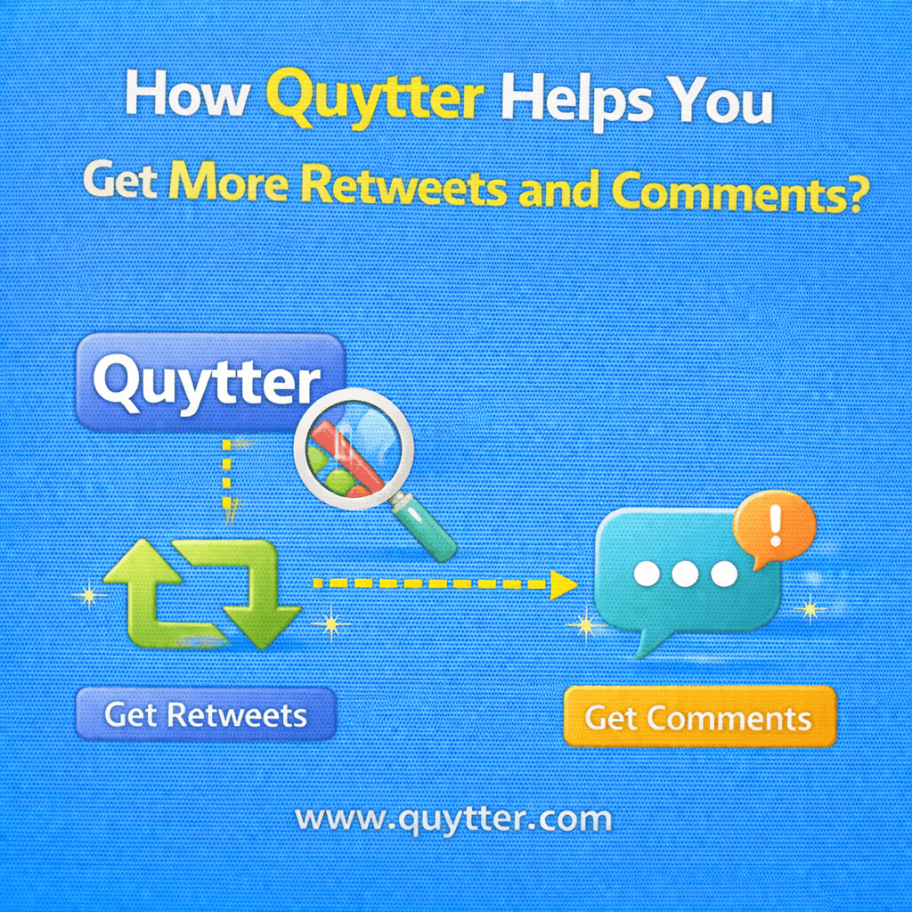 How Quytter Helps You Get More Retweets and Comments?

