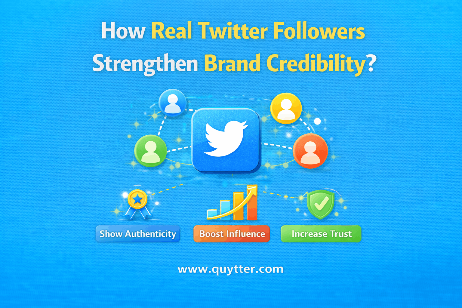 How Real Twitter Followers Strengthen Brand Credibility?
