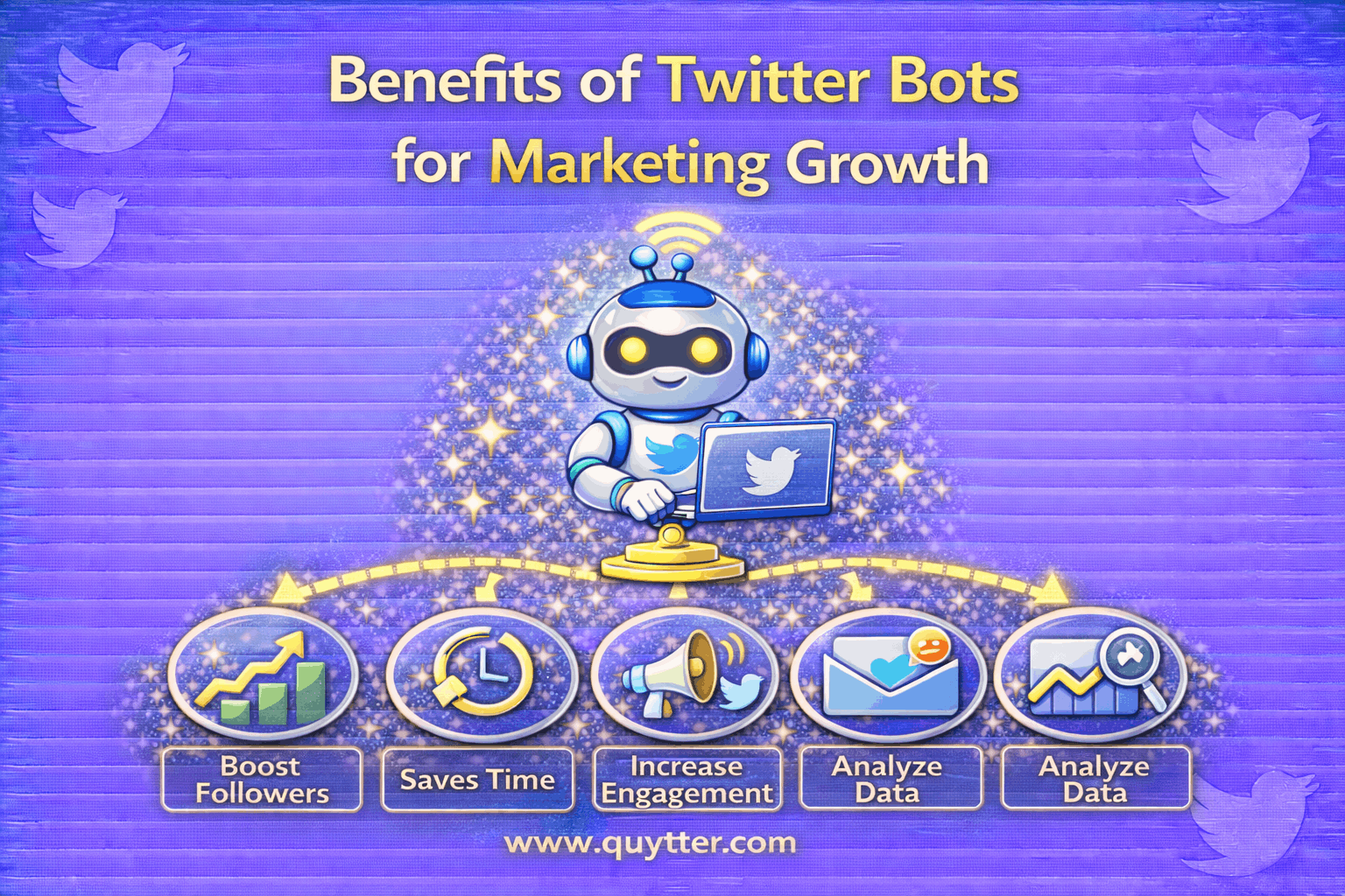 Benefits of Twitter Bots for Marketing Growth