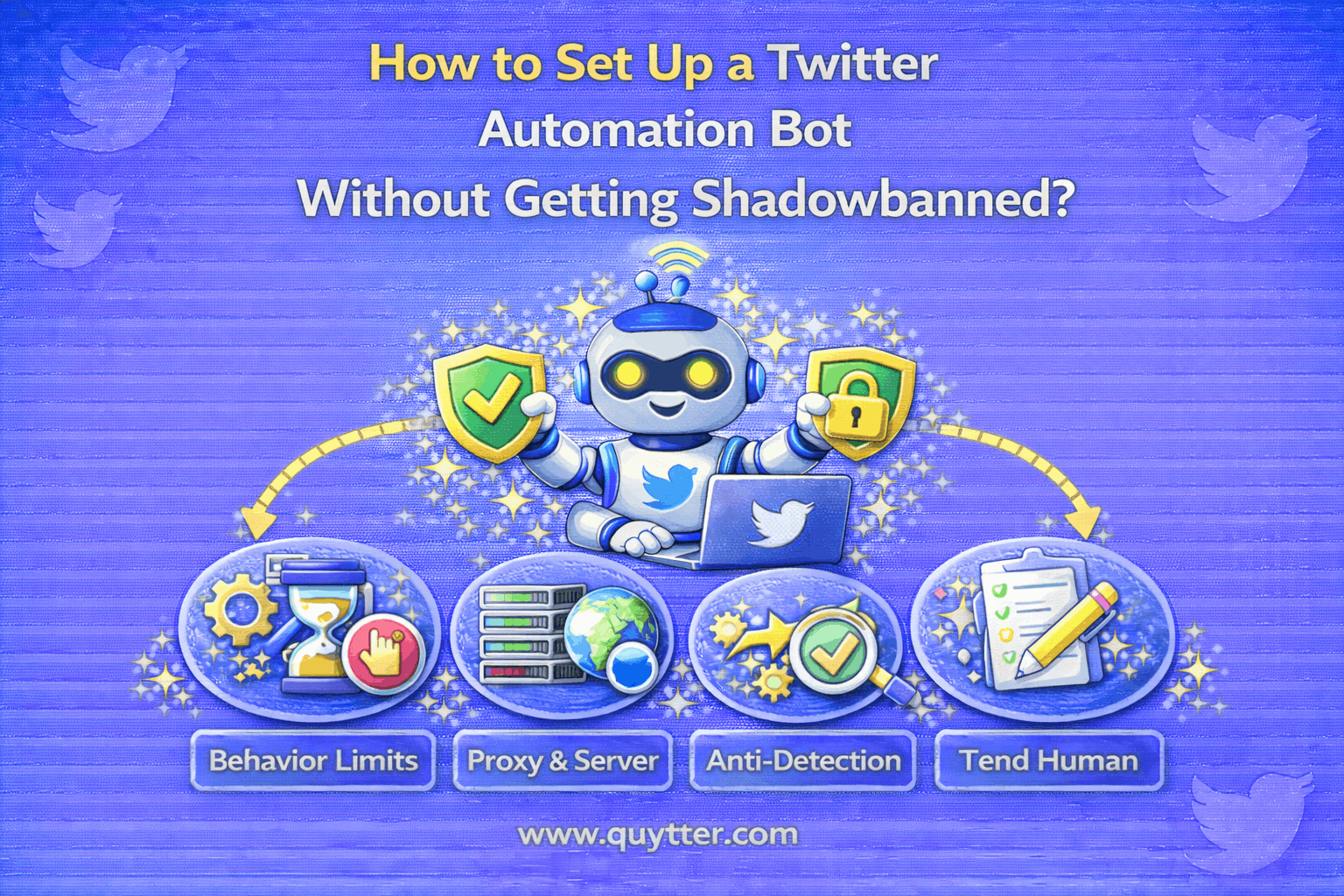How to Set Up a Twitter Automation Bot Without Getting Shadowbanned?