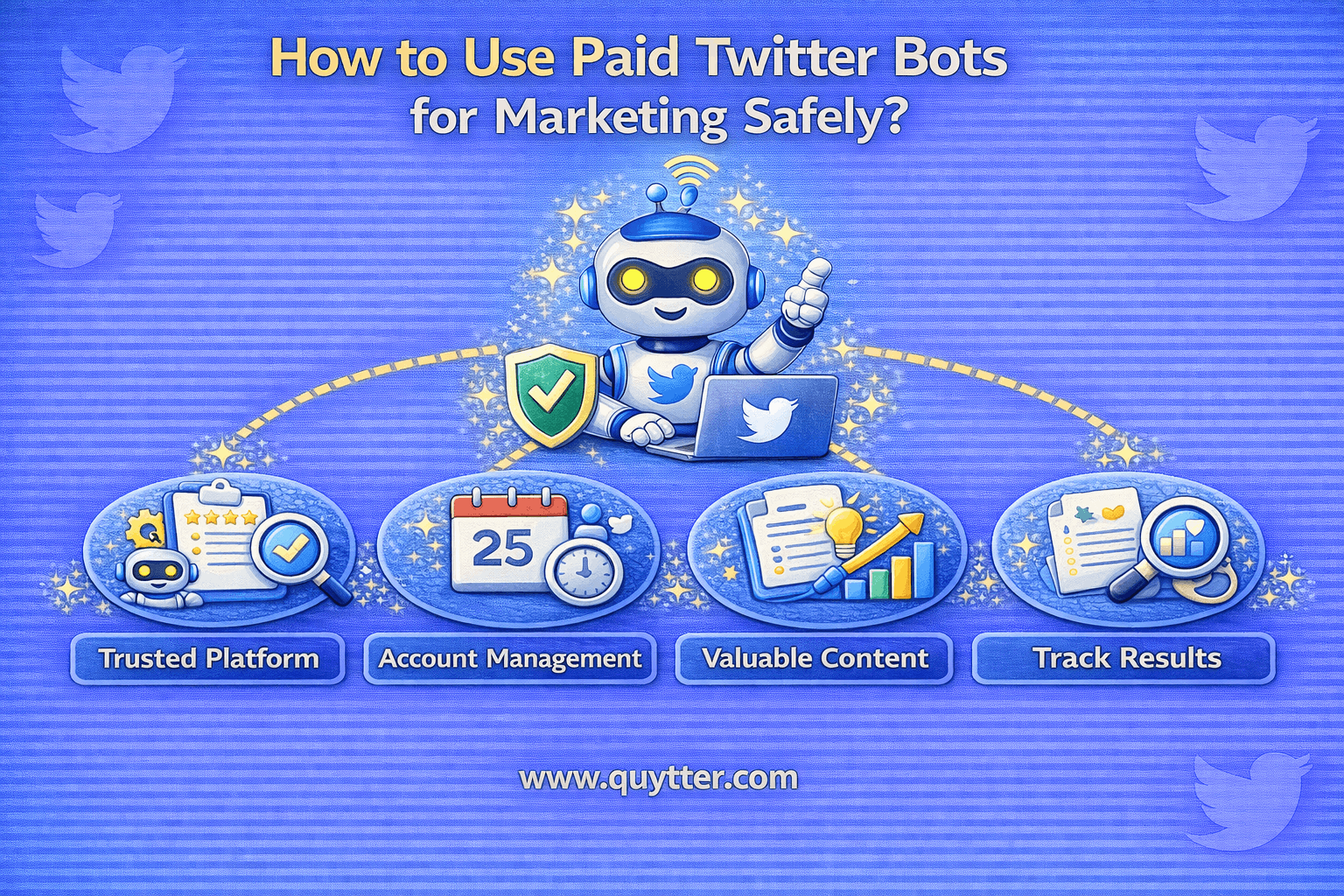 How to Use Paid Twitter Bots for Marketing Safely?