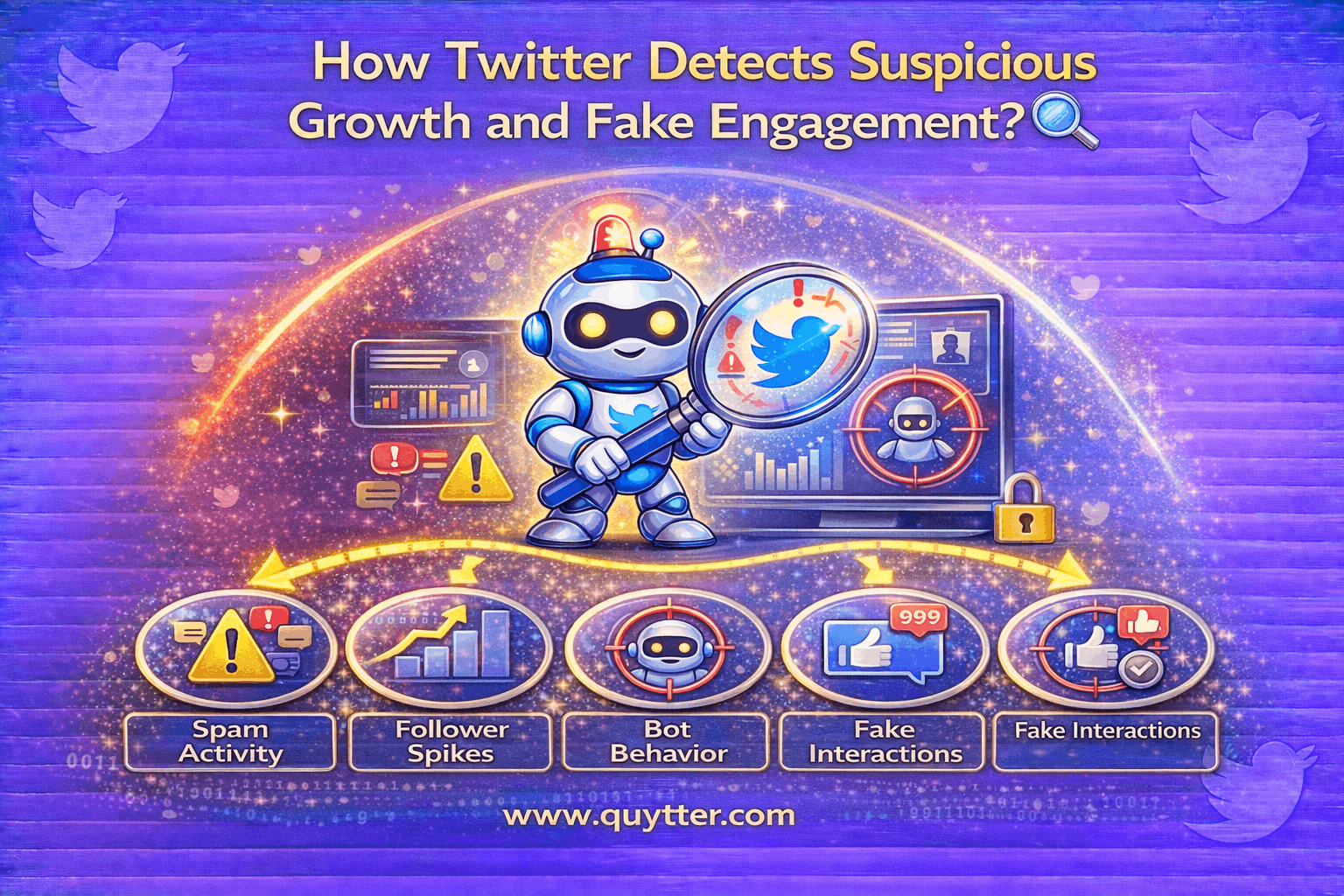 How Twitter Detects Suspicious Growth and Fake Engagement?