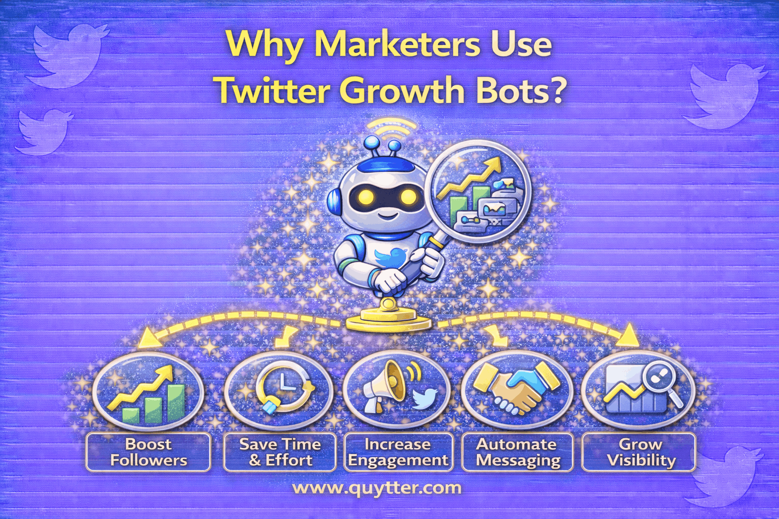 Why Marketers Use Twitter Growth Bots?