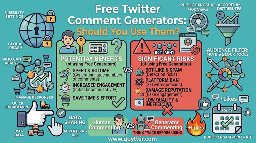 Free Twitter Comment Generators: Should You Use Them?
